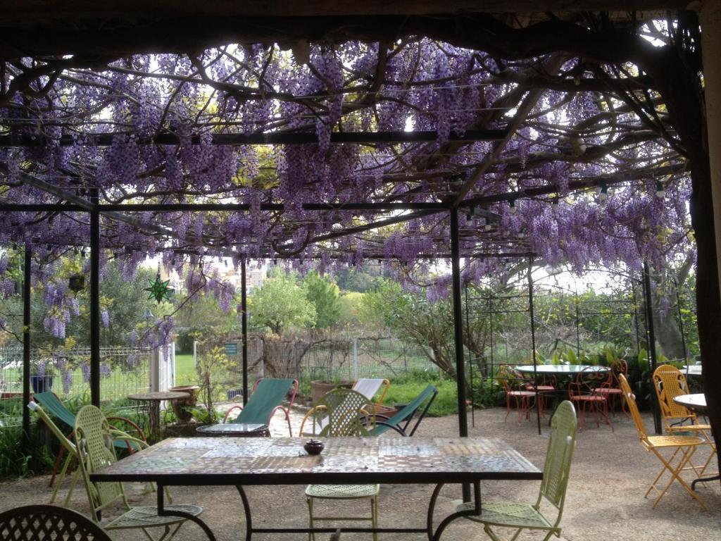 Bed and Breakfast Les Jardins Du Rebaut Béziers Exterior foto